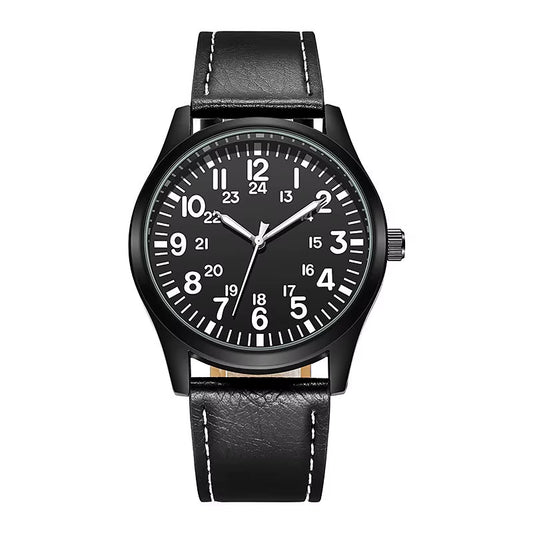 Chic Nylon Leather Quartz Watches Men Movement Watches Wrist Waterproof Minimalist Sports Wristwatch