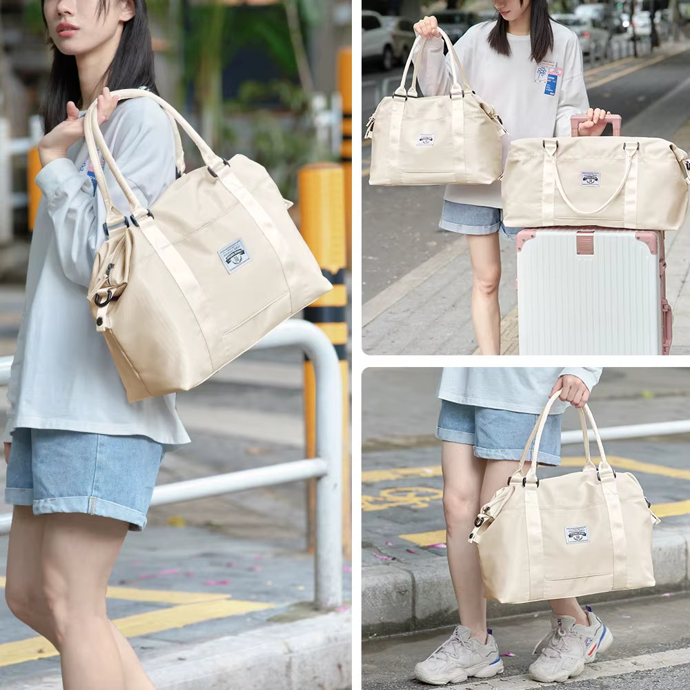 Wholesale Carry on Travel Bags Waterproof Customized Logo Outdoor Overnight Yoga Gym Luggage Bags Duffle Bag for Man Handbags
