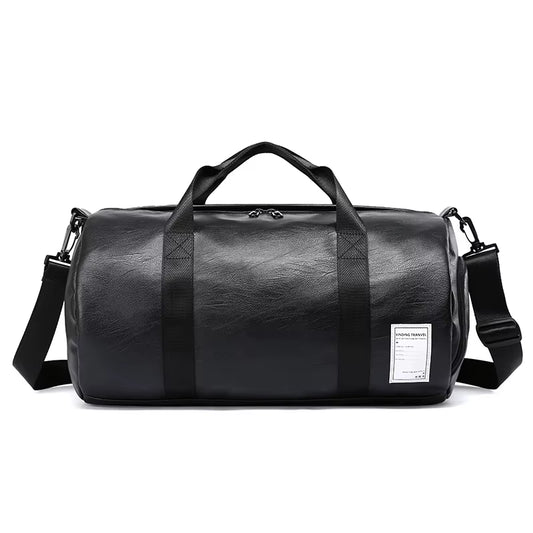 Large Size Travel Bag Duffel Bag with Shoe Compartment Sport Gym Travel Waterproof Black Customized