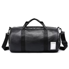 Large Size Travel Bag Duffel Bag with Shoe Compartment Sport Gym Travel Waterproof Black Customized