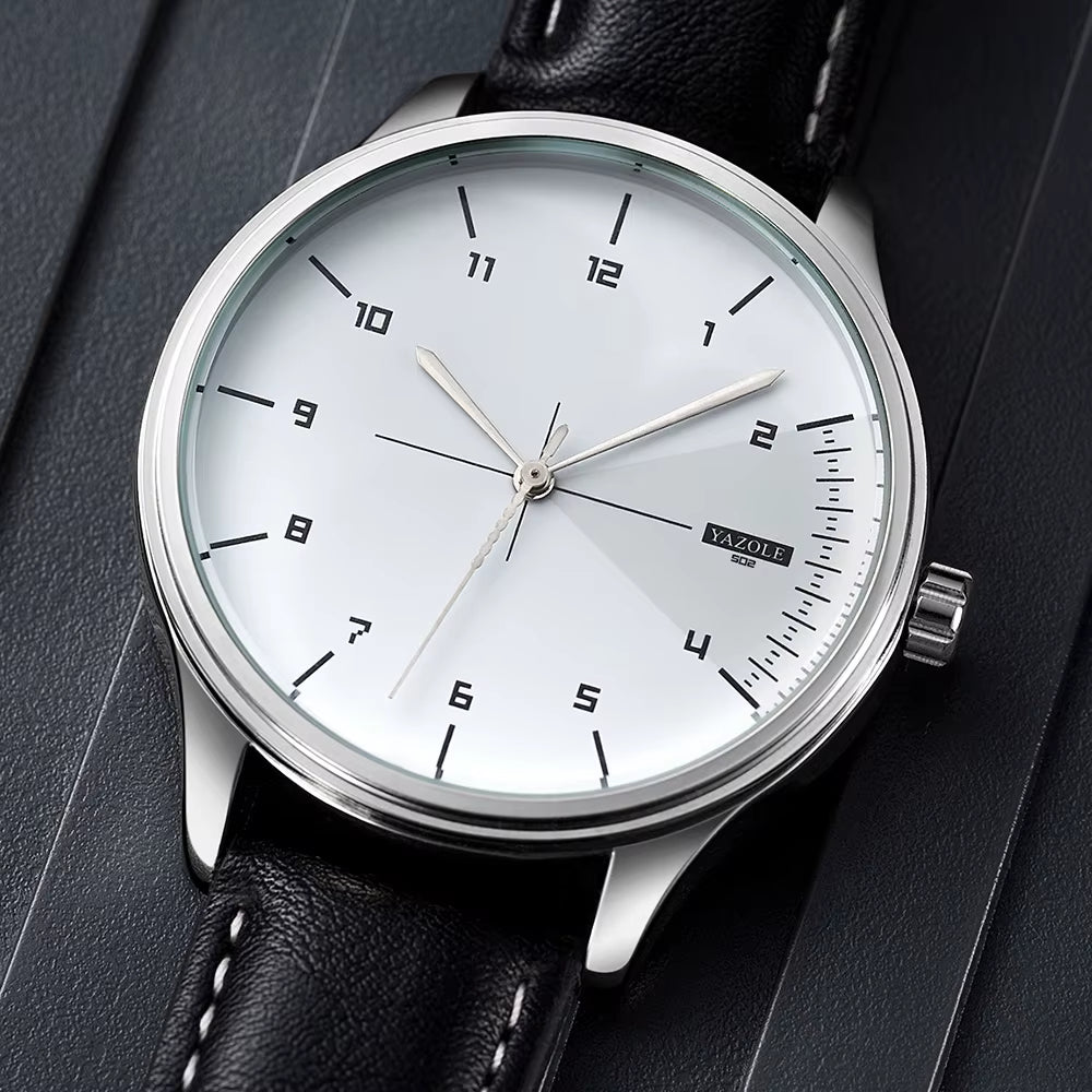 Yazole J 502 Hot Sale Men Quartz Watches Factory Wristwatches Relojes Masculinos Wholesale OEM ODM Business Watches