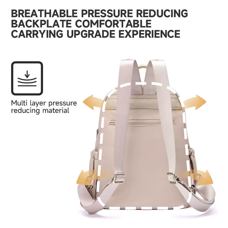 Simradia Lightweight Mini Backpacks Fashion Oxford Anti-Theft Women Backpack Travel Outdoor Bags Rucksack School Bag