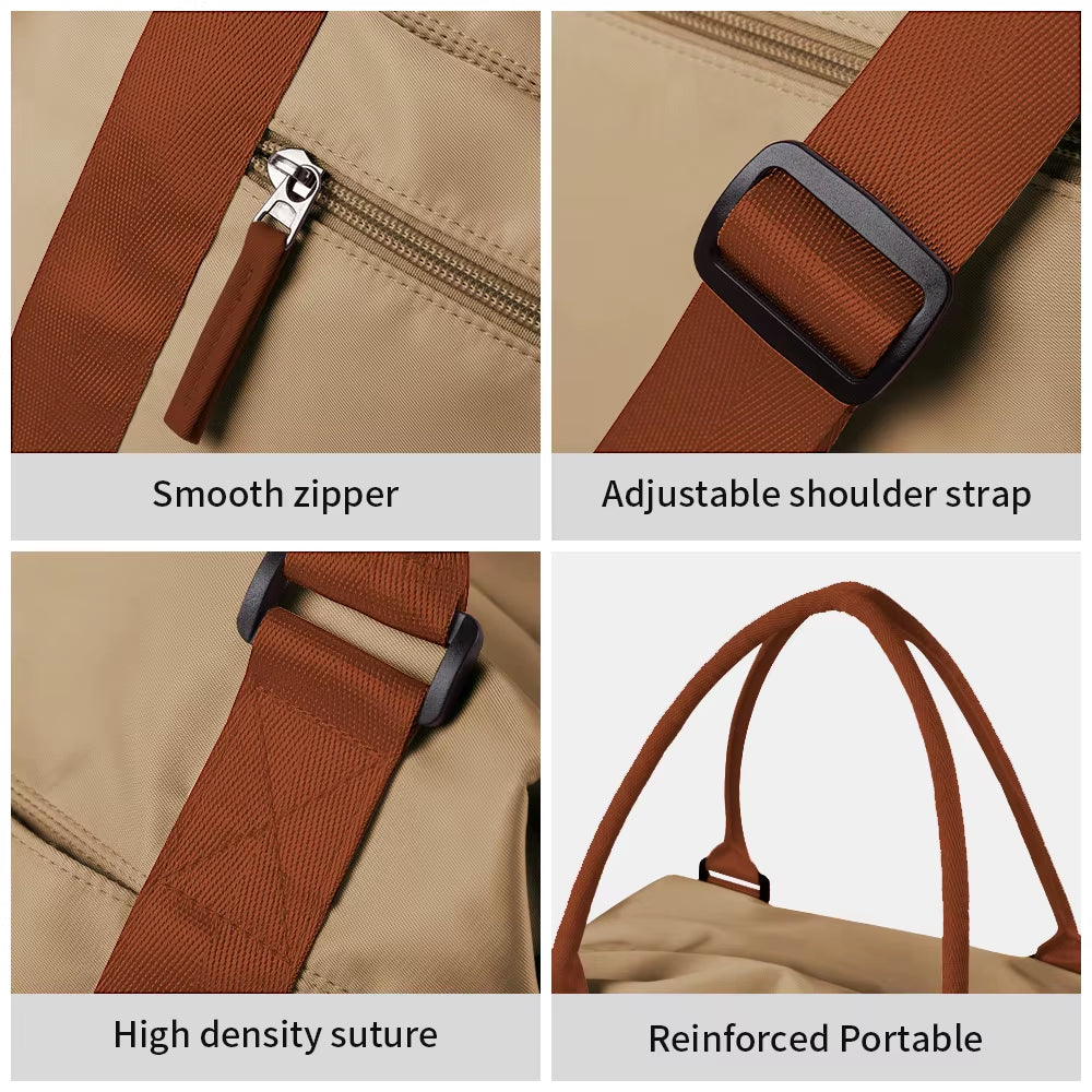 Custom Logo Waterproof Duffel Bag Travel Bag Outdoor for Woman Gym Bags Sports Yoga Handbags for Girl