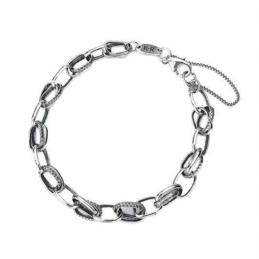 KR Jewel Kairui Artisan Trendy Charm Bracelets & Bangles Unisex & Children'S Fashion Jewelry with Zircon Stone Gifts Parties