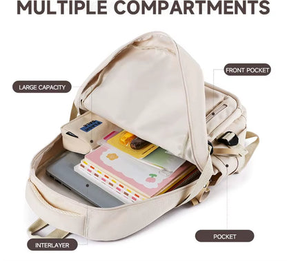 Stylish Laptop Casual Backpack Large Capacity Other Backpack Waterproof Camping Hiking Travel College Laptop Travel Man Woman