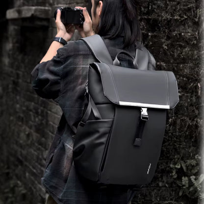 MOYYI Large Capacity DSLR Camera Backpack PVC Camera Bag for SLR/DSLR Outdoor Waterproof Camera Video Bags for Man