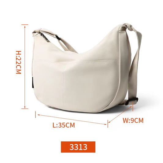 Mini Belt Bag with Adjustable Strap Nylon Hobo Bags Shoulder Waist Pouch Chest Bag for School Casual Sport Camping Hiking