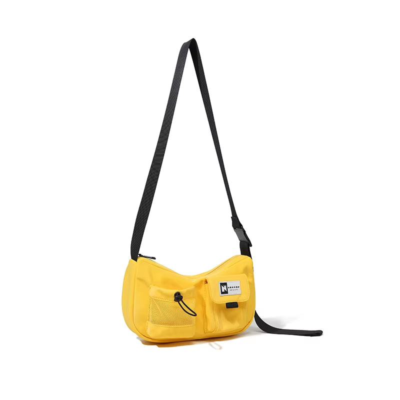 NOXXON Sling Bag for Men Women Nylon Sling Chest Bags Crossbody Shoulder Daypack with Mini Purse for Hiking Camping Outdoor Trip