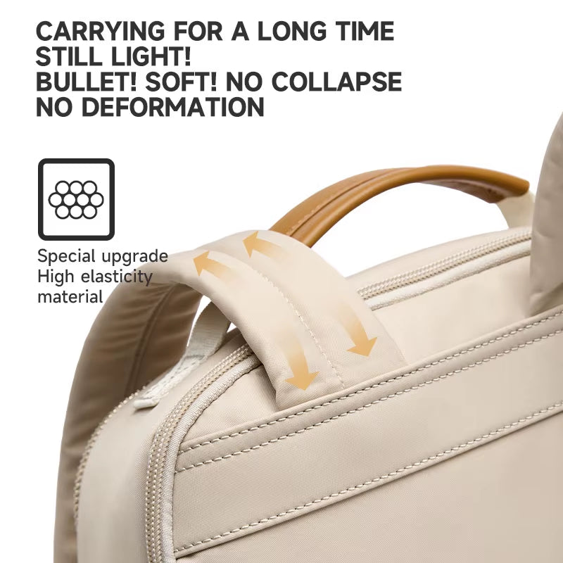 Simradia Women'S Simple Laptop Backpack Business Backpacks Oxford Weekend Knapsack for Lady School Outdoor Rucksack Travel Bags