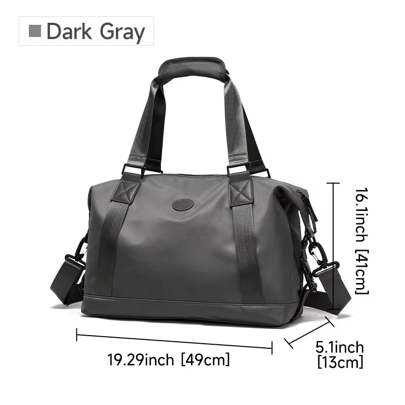 MOYYI Fashion Duffel Bag for Men Waterproof Outdoors Travel Bag Light Weight Men'S Yoga Gym Bag