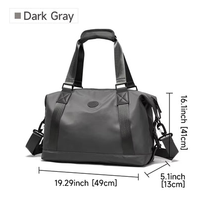 MOYYI Fashion Duffel Bag for Men Waterproof Outdoors Travel Bag Light Weight Men'S Yoga Gym Bag