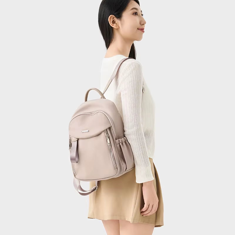 Simradia Lightweight Mini Backpacks Fashion Oxford Anti-Theft Women Backpack Travel Outdoor Bags Rucksack School Bag