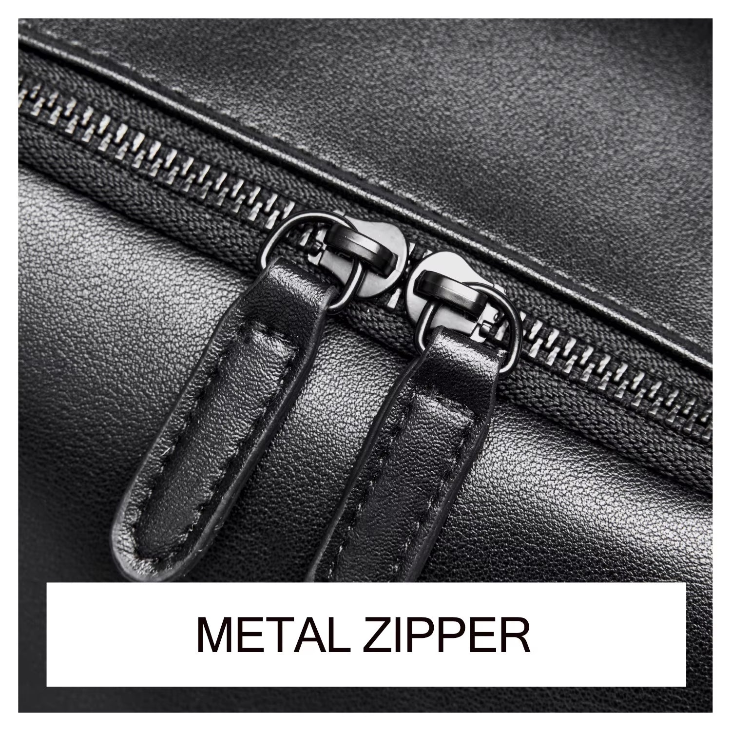 Mate Elan PU Leather Laptop Bags for Men Rucksack Waterproof Business PU Leather Backpack