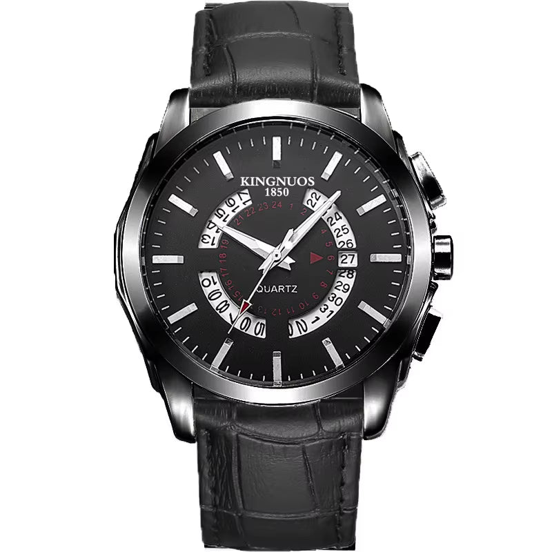 2025 Fashion Men'S Luxury Men'S Watch Calendar Multi Functional Business Men'S Quartz Watch