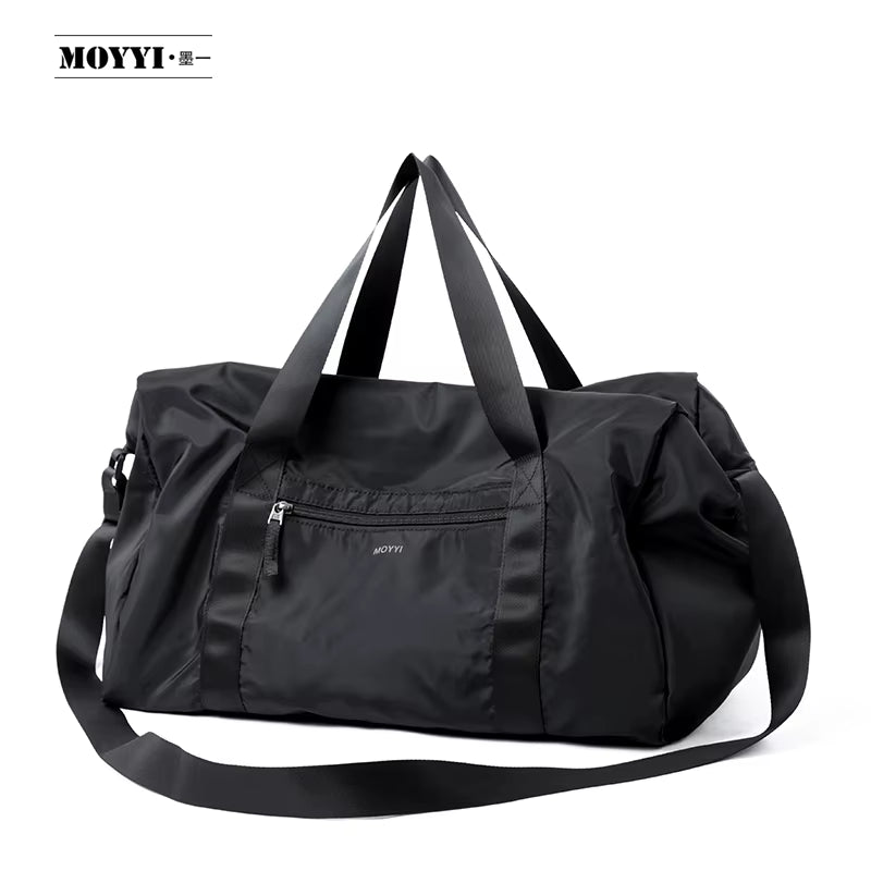MOYYI Big Travel Tote Duffle Gym Sports Bags Fitness Bag Custom Lightweight Waterproof Fashion Unisex Tpu Coated Nylon Bags 0538