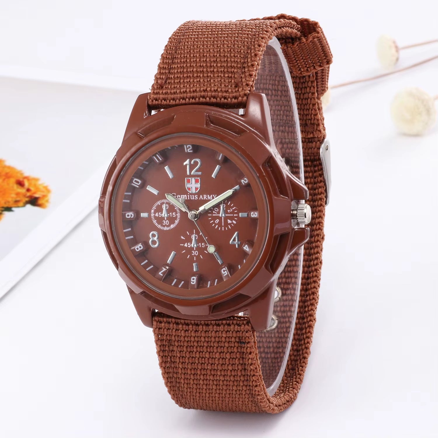 New Hot Selling Luxury Fashion Quartz Charm Type Leisure Business Multi-Functional Field Luminous Men'S Stainless Steel Watch