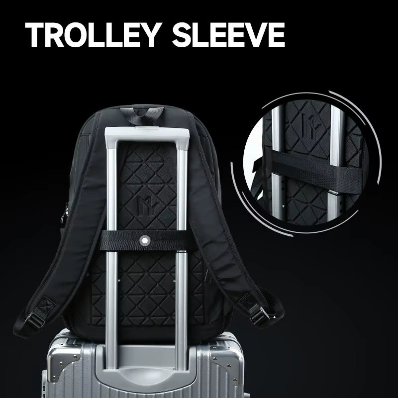 PVC Leather Laptop Other Backpack Unisex Custom Logo Causal School Bag EVA Waterproof Travel Backpack Men Business Backpack