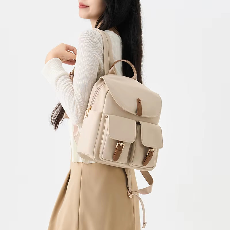 Simradia Multi-Function Anti-Theft Backpack for Women Waterproof Oxford Laptop Women'S Backpacks Daily Travel Storage Lady Bag