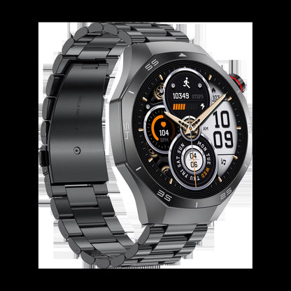 HW95 Black Metal Inteligentes Sport Smart Waterproof Watch Unisex Fitness Outdoor Call Blood Oxygen Multifunction Smartwatch