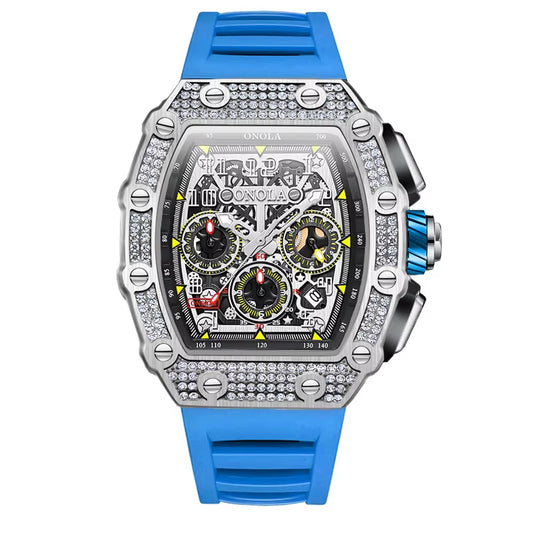 ONOLA 6826D Top Brand Automatic Watch Sports Waterproof Men Watches Quality Wrist Chronograph Mechanical Watches Custom Logo