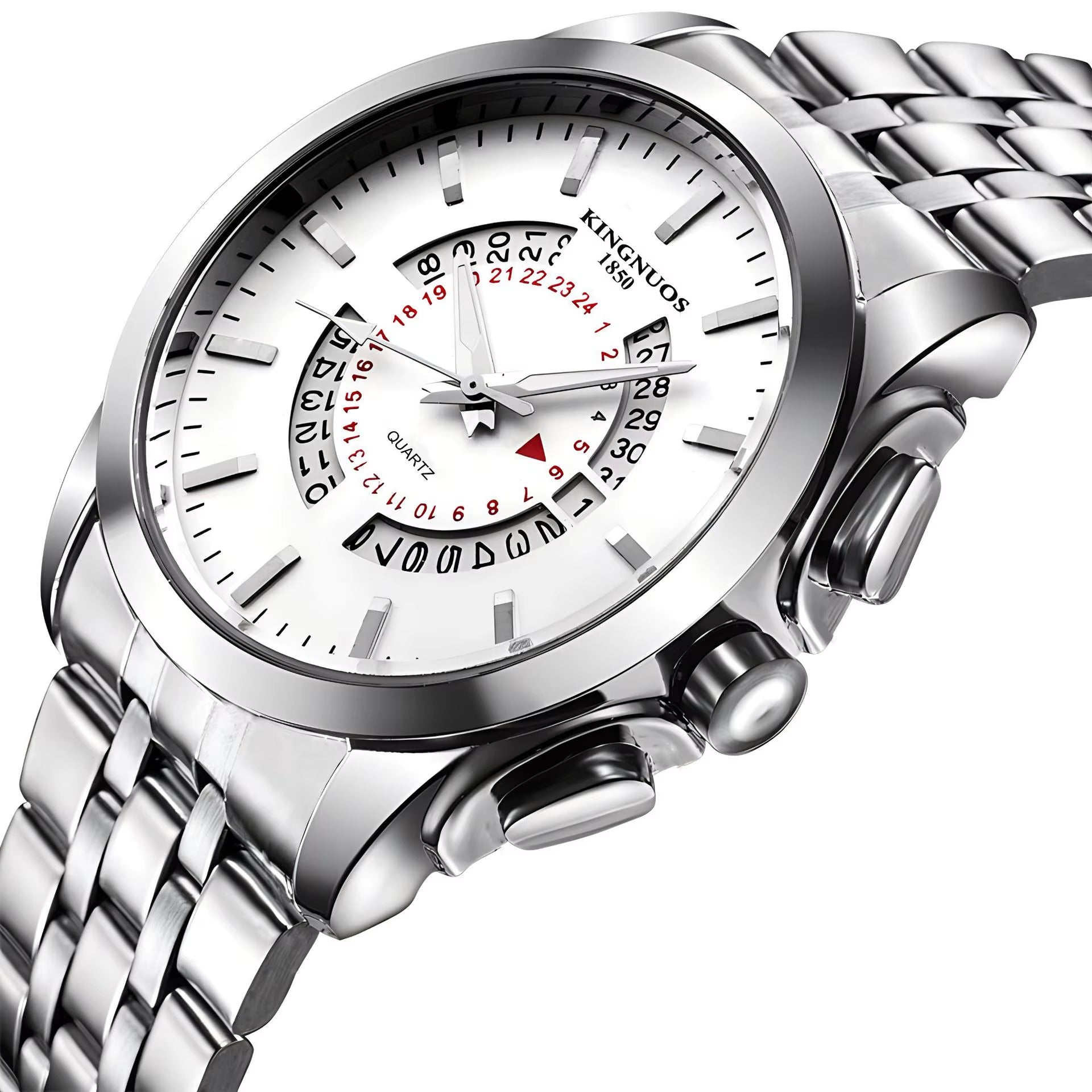 2025 Fashion Men'S Luxury Men'S Watch Calendar Multi Functional Business Men'S Quartz Watch