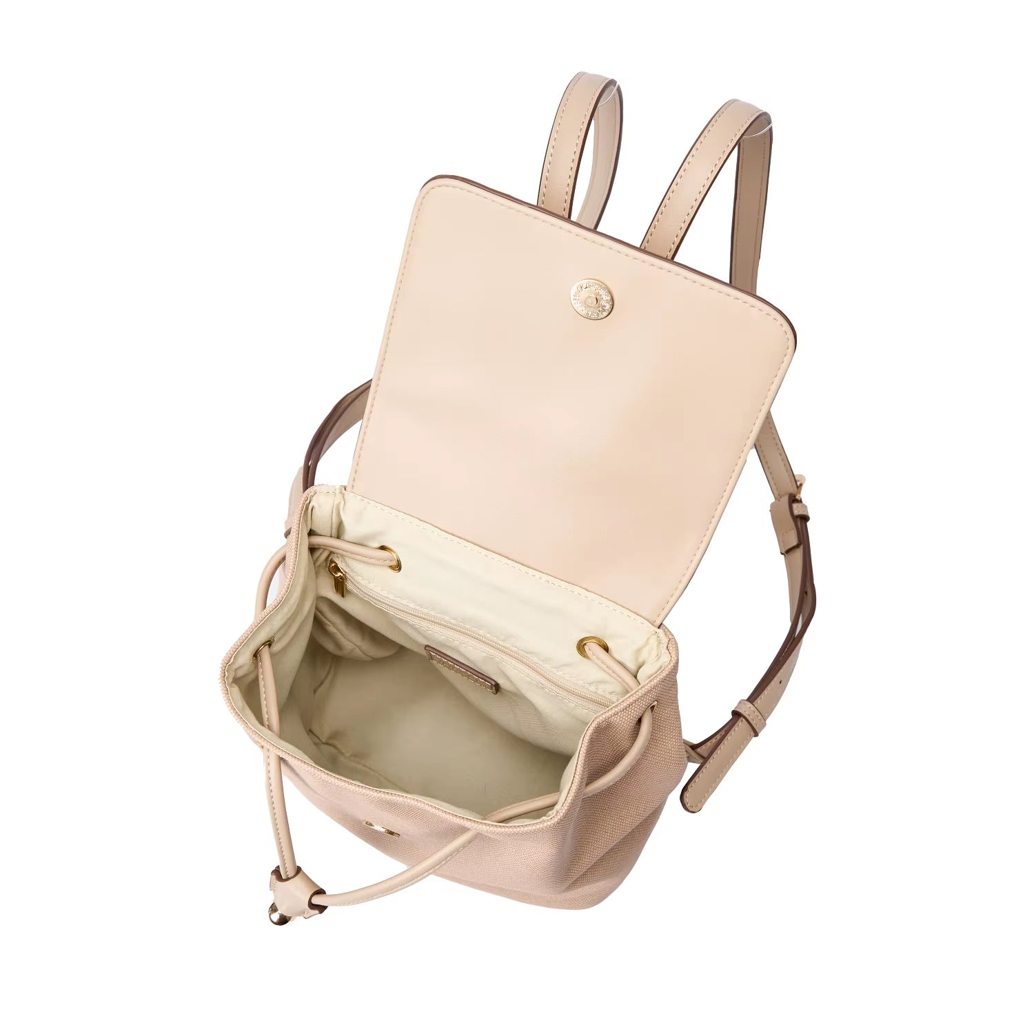 Simradia PVC Drawstring Backpack Purse Retro Preppy College School Bag Fashion Travel Women Backpack