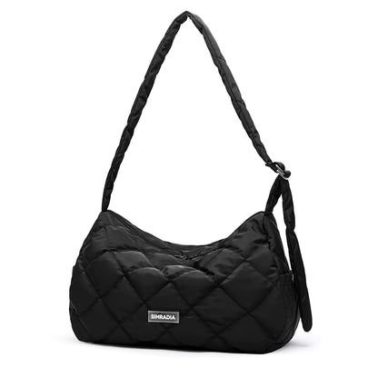 Trendy Soft Puffer Bag for Women'S Tote Bags Waterproof Clouds Crossbody Puffer Bag