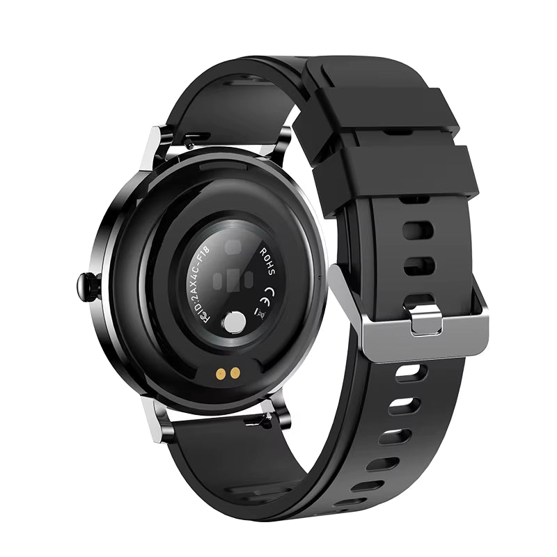 F18 AMOLED1.3 Inch 360*360 HD Resolution BT Call Smart Watch Business Smart Bracelet