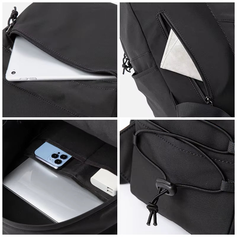 Simple Water Resistant Laptop Bag for Men Travel Causal School Backpacks Man Rucksacks Other Backpack