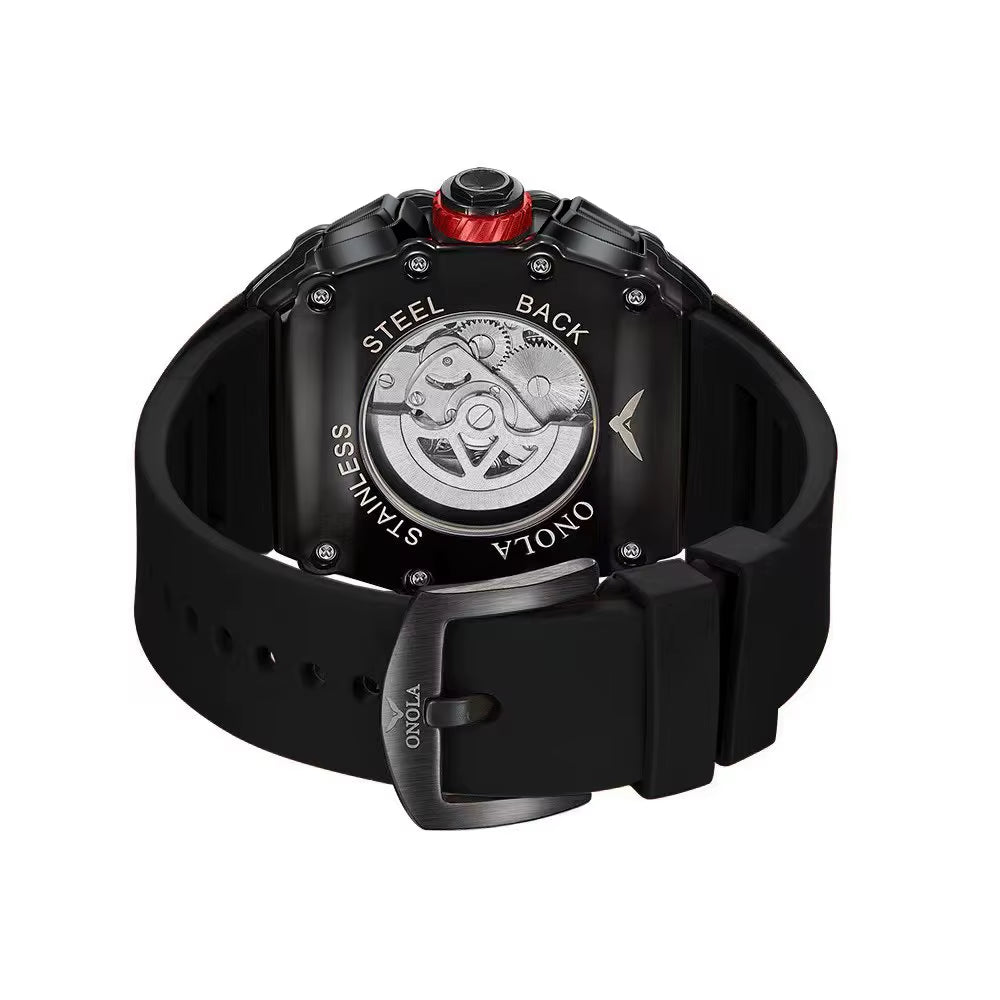 ONOLA 6832 Brand New Customized LOGO Watches Automatic Tourbillon Watch Jam Tangan Men Watch Luxury