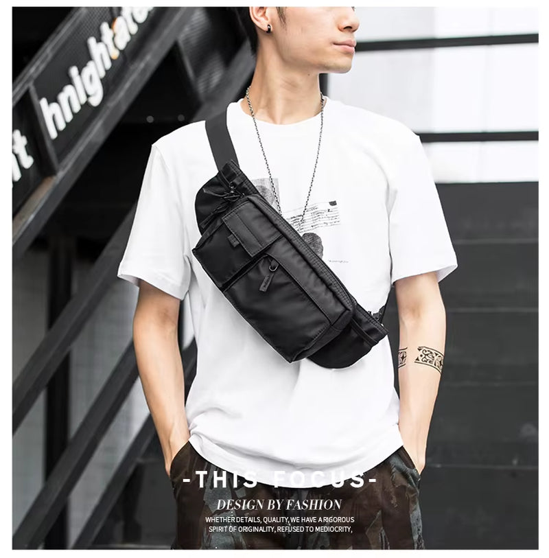 Custom Logo Outdoor Waist Bags for Men Waterproof Running Belt Bags Men Fanny Pack