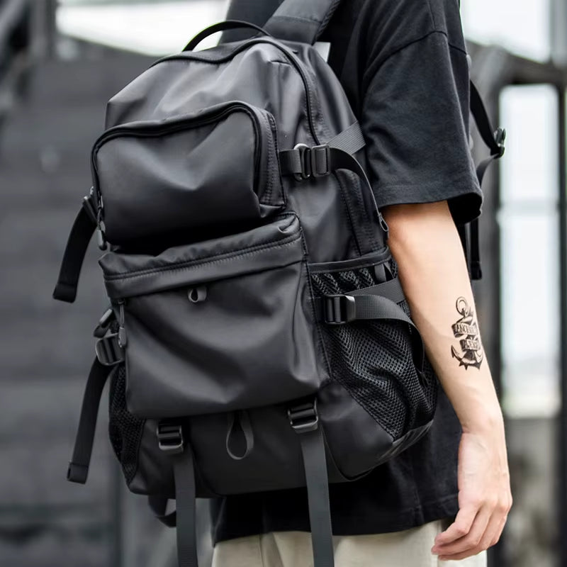 Unisex Kpop Large Backpacks Satchel Teenager Sports Attend School Japan Style School Bag