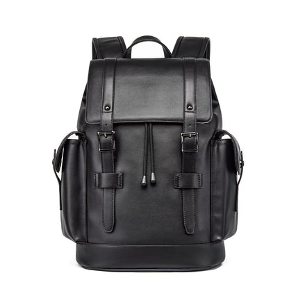 Luxury Eco-Friendly PU Leather Backpack Bags for Men'S Anti-Theft Laptop Backpack Bags