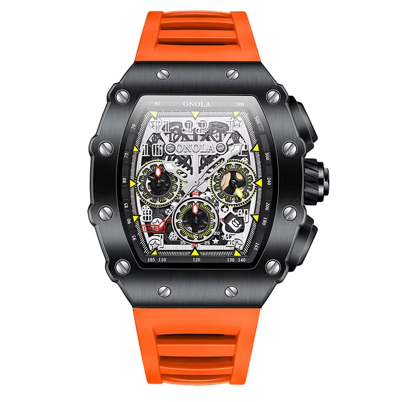 ONOLA 6832 Brand New Customized LOGO Watches Automatic Tourbillon Watch Jam Tangan Men Watch Luxury