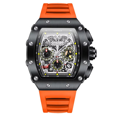 ONOLA 6832 Brand New Customized LOGO Watches Automatic Tourbillon Watch Jam Tangan Men Watch Luxury