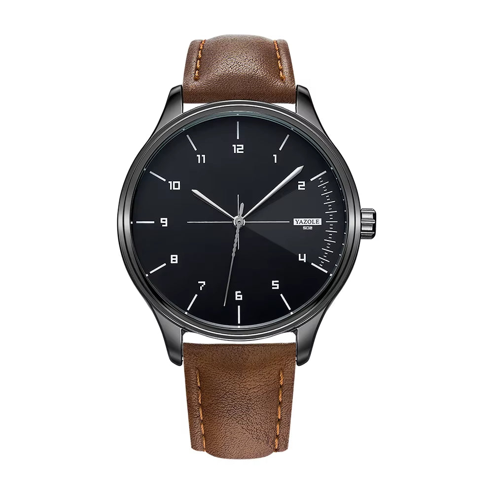 Yazole J 502 Hot Sale Men Quartz Watches Factory Wristwatches Relojes Masculinos Wholesale OEM ODM Business Watches