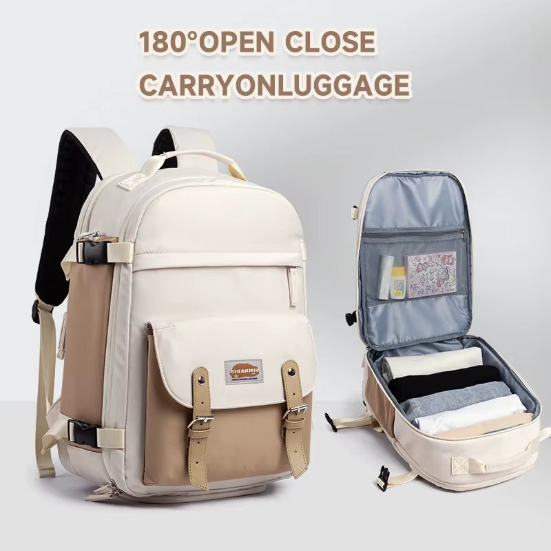 Simradia Larger Capacity Carry on Laptop Backpack for Man Woman Hiking Travel Bag Outdoor Backpacks Overnight Other Backpack