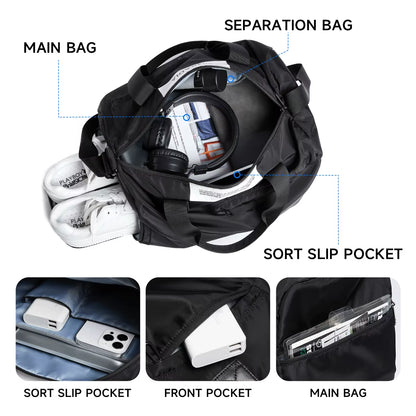 Large Capacity Travel Bag for Men Carry on Duffle Bag Custom Logo Sport Gym Bags