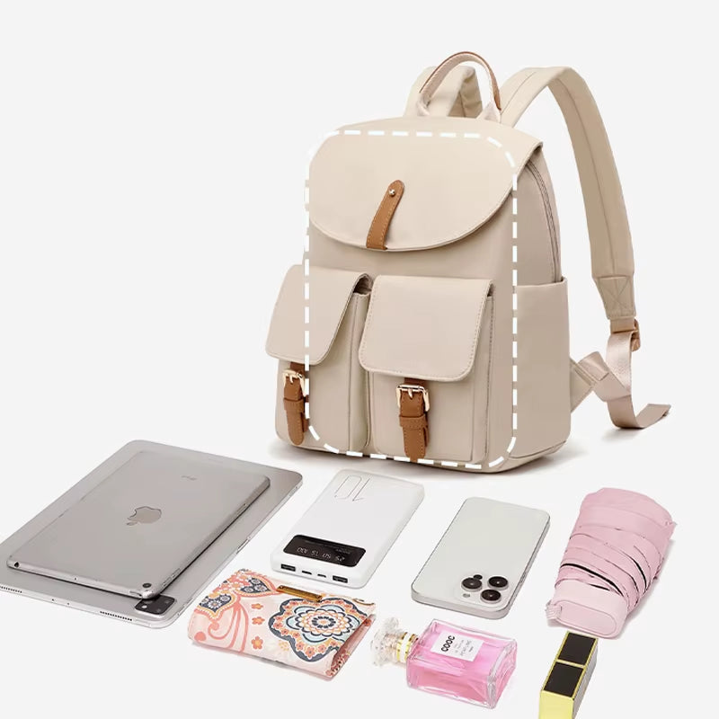 Simradia Multi-Function Anti-Theft Backpack for Women Waterproof Oxford Laptop Women'S Backpacks Daily Travel Storage Lady Bag