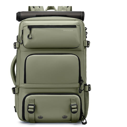Neues Design Unisex 30L Nylon 3-in-1 TSA-Schloss Abnehmbares Schuhfach Herren Reise-Wanderrucksack
