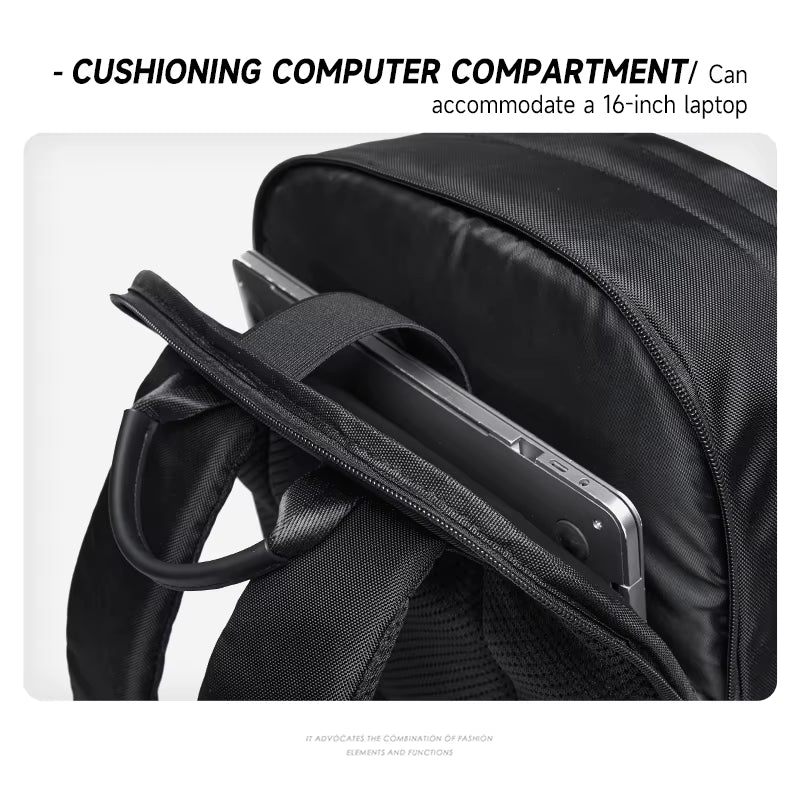 Wholesale Durable Oxford Men'S Backpack with Patch Logo Waterproof Laptop Backpacks for Men Outdoor School Backpack Business
