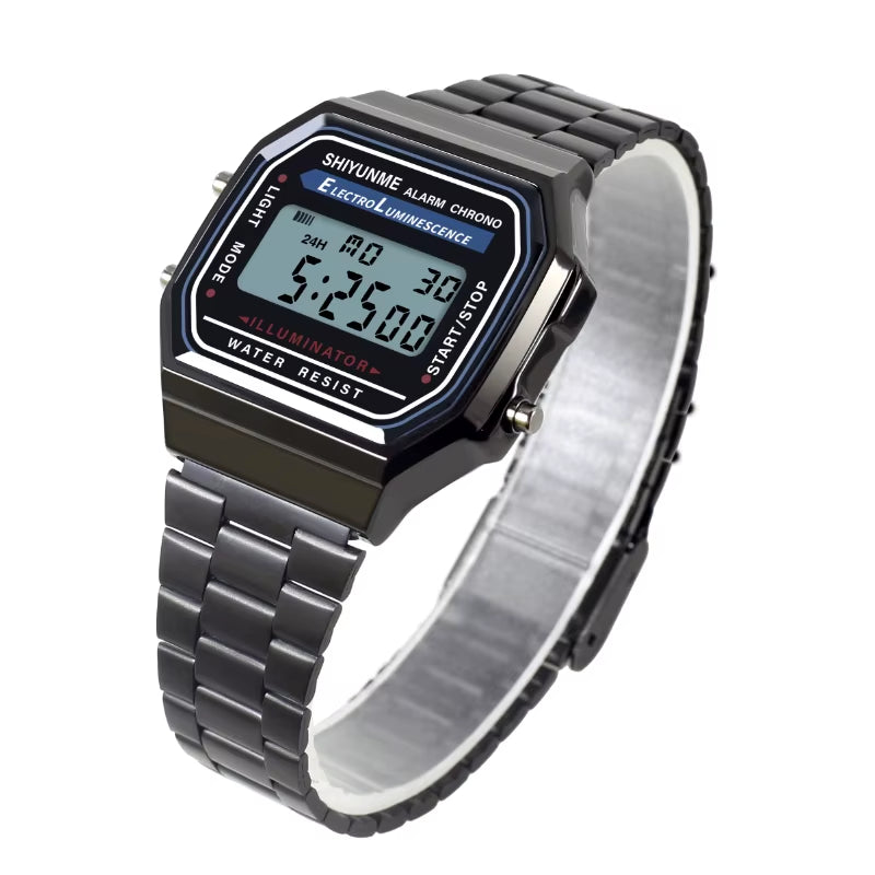 2212 J Cheap Price Wholesale Digital Watches for Men Sports Watch Stainless Steel Luminous Men Watches Waterproof Alarm Week Dis