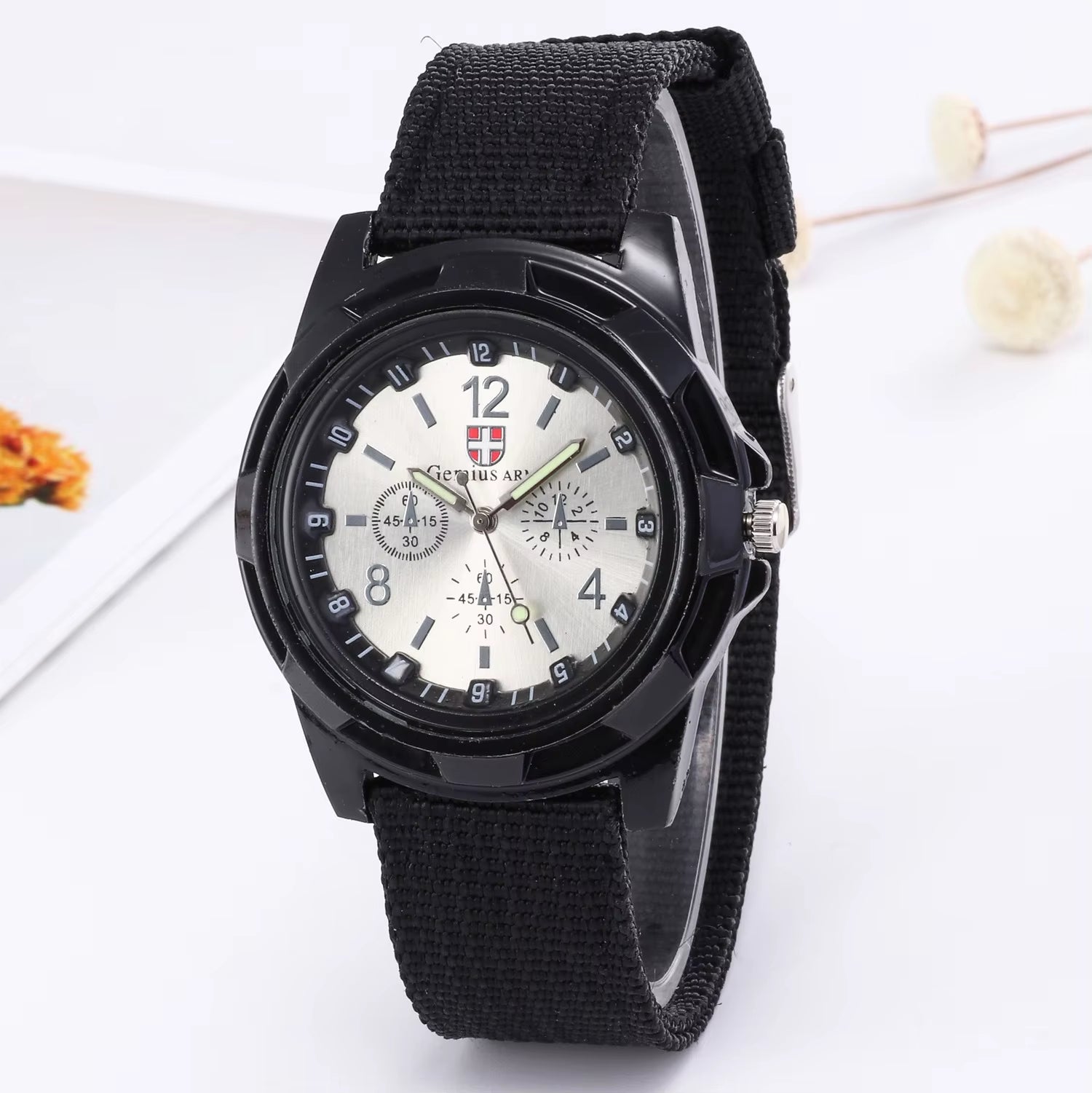 New Hot Selling Luxury Fashion Quartz Charm Type Leisure Business Multi-Functional Field Luminous Men'S Stainless Steel Watch