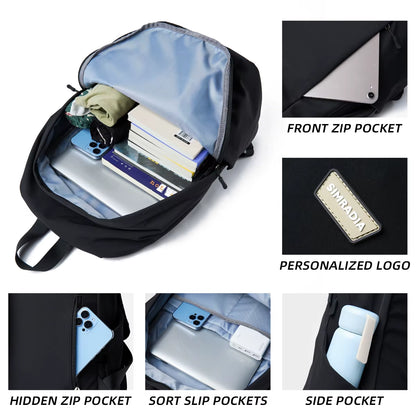 New Men'S Backpack Large Capacity Casual Bags for Men Trendy Sports Lightweight Laptop Backpack