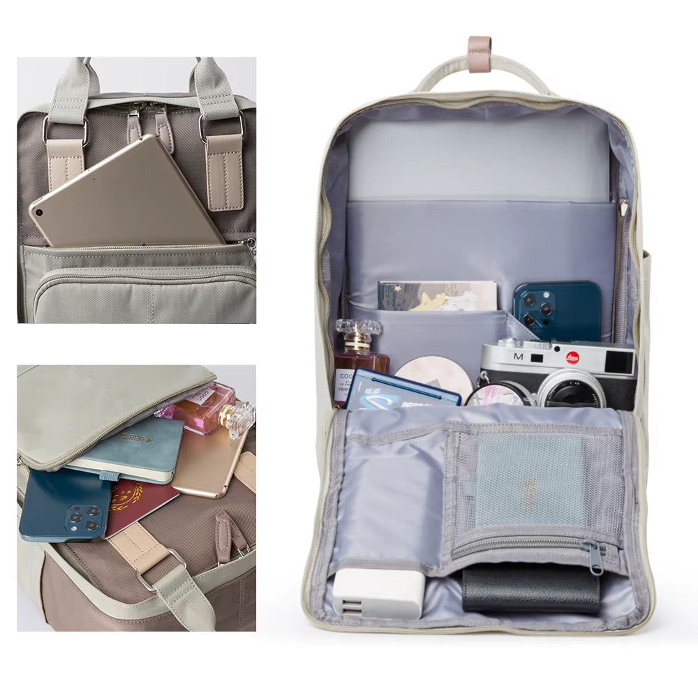 Waterproof Korean Backpack Bags for Girl Donut Backpack Laptop Collage Backpack