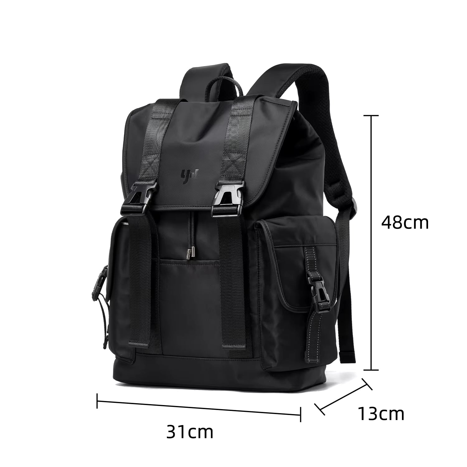 Large Capacity Men'S Backpack Flip Travel Backpack Fit 17 Inch Laptop Backpack Bags