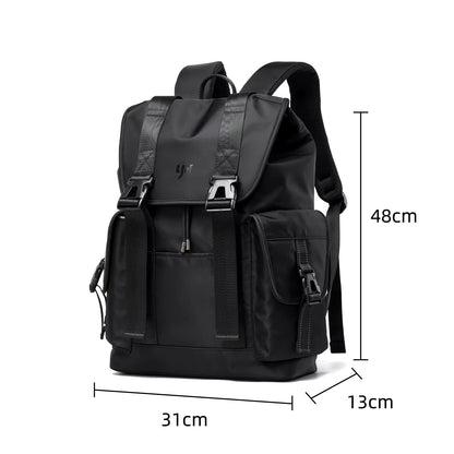 Large Capacity Men'S Backpack Flip Travel Backpack Fit 17 Inch Laptop Backpack Bags