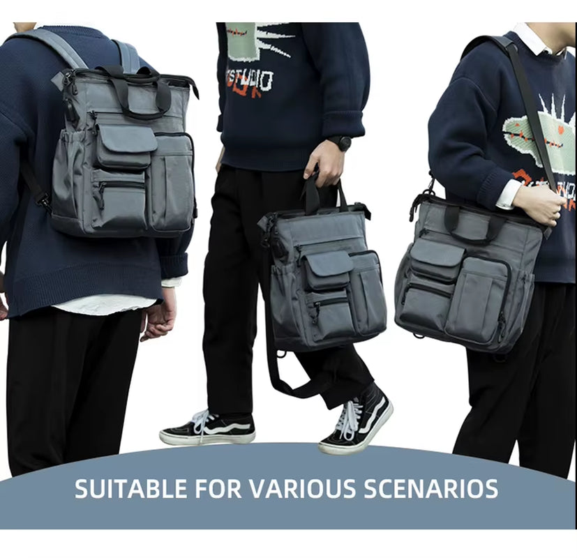 Anti-Theft Men Laptop Backpack Messenger Bags for Men Waterproof Briefcases Backpack