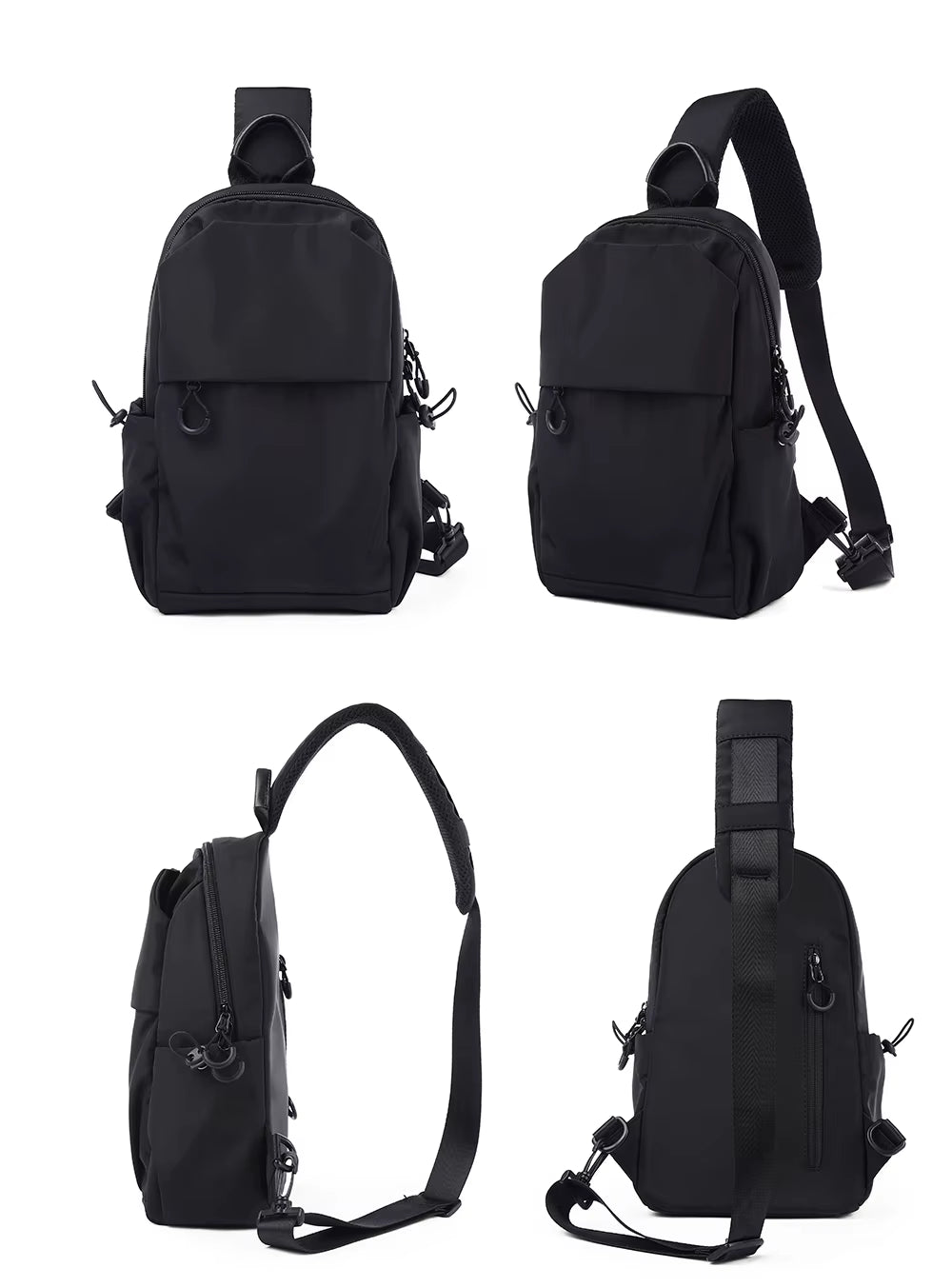 MOYYI Waterproof Crossbody Bags for Men Chest Bag Travel Sports Sling Bags