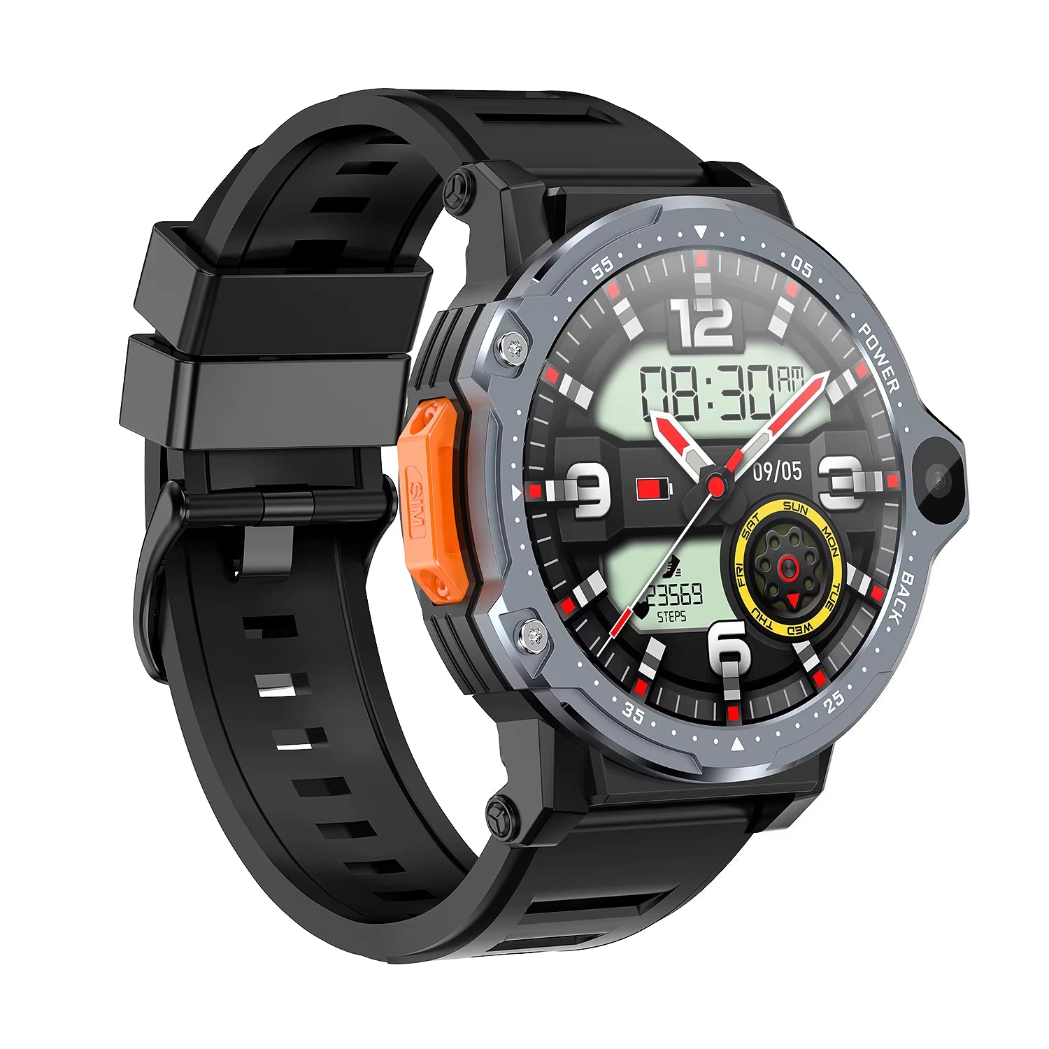 PG999 4G 2024 Smart Watch Camera Wifi GPS SIM Card 4G Network 2+16GB 4+64GB Android Smartwatch HD Double Shot Camera
